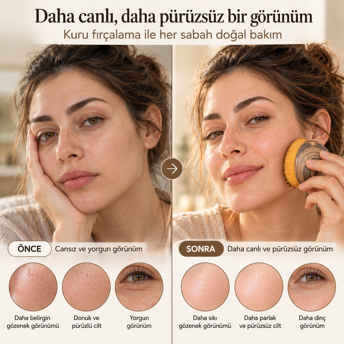 TÜYCE Premium Yüz Fırçası