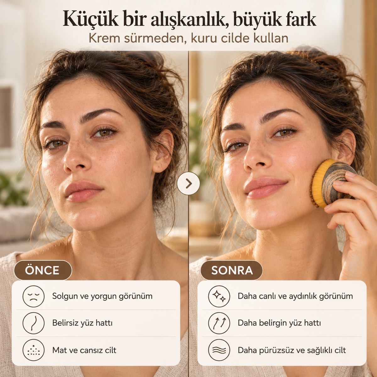 TÜYCE Premium Yüz Fırçası